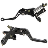 Universal 7/8" Handlebar Motorcycle Brake Clutch Lever Compatible Harley Honda Kawasaki Suzuki Yamaha
